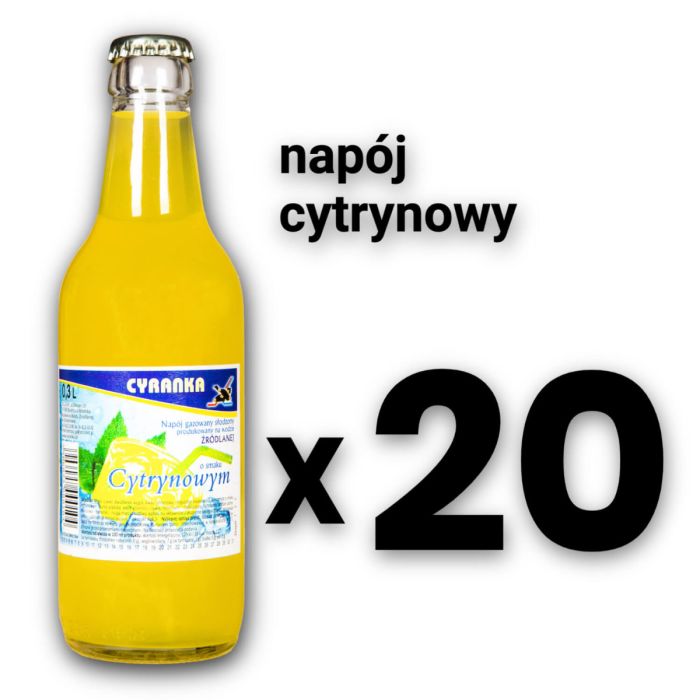 Cyranka 0,33L napój cytrynowy